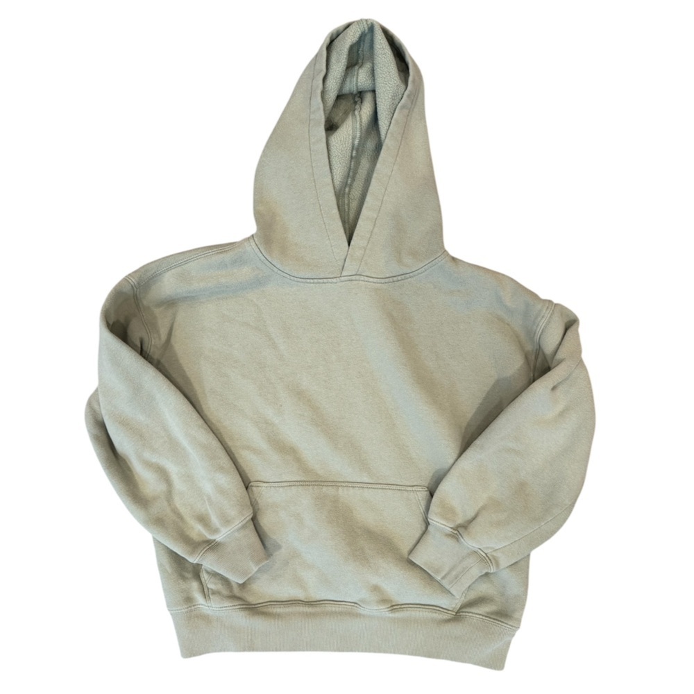 Boys Sweatshirt Bundle - Sage Green and Heather Gray size medium - Picture 2 of 5